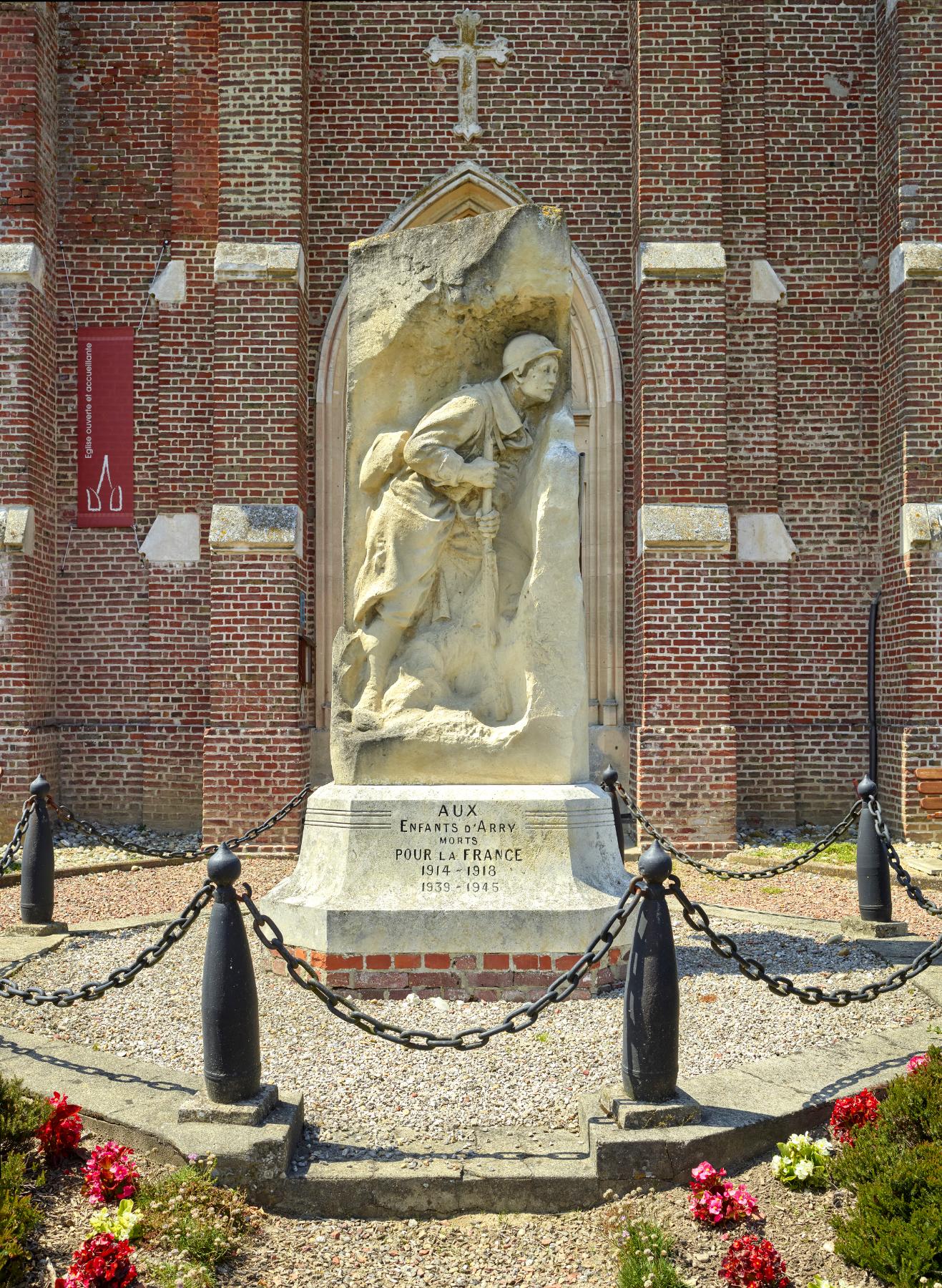 Monument aux morts d'Arry