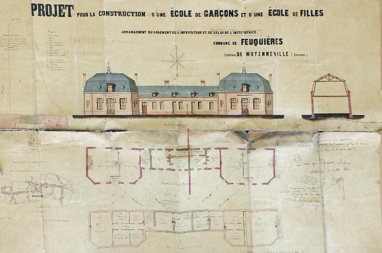 Ancienne école primaire de garçons et de filles de Feuquières-en-Vimeu