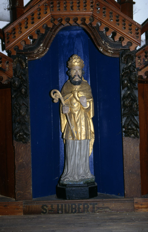 Statue (statuette) : saint Corneille