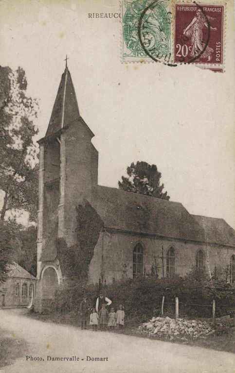 Église paroissiale Saint-Sulpice et cimetière de Ribeaucourt