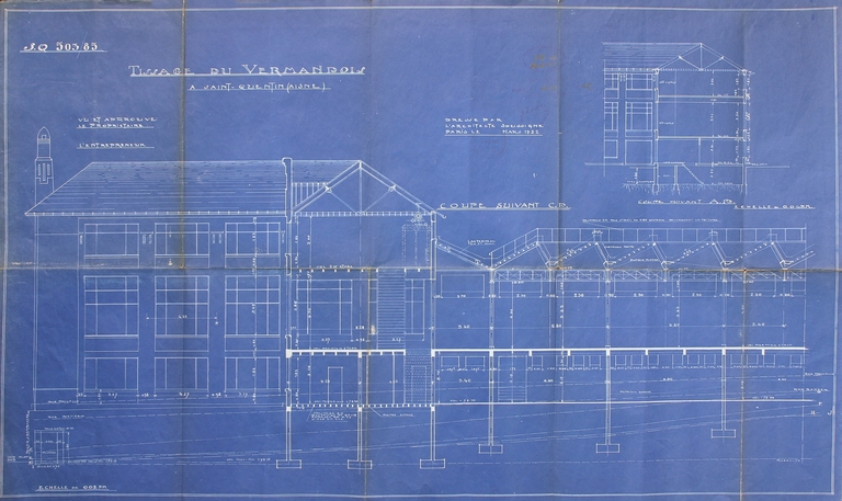 Ancien tissage du Vermandois, puis Textile du Vermandois, puis usine de matériel électrique industriel Bontami