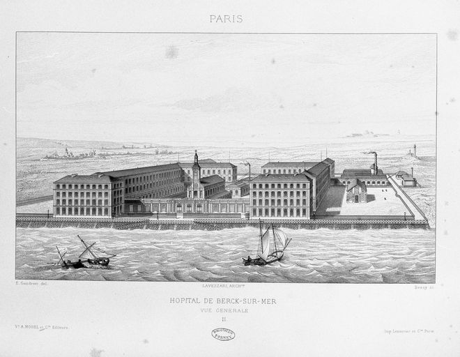 hôpital marin dit hôpital Napoléon, puis grand hôpital maritime