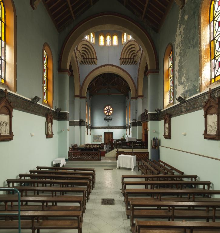 Le mobilier de la chapelle du Saint-Esprit de l'ancien asile d'aliénés de la Somme, actuel hôpital Philippe-Pinel