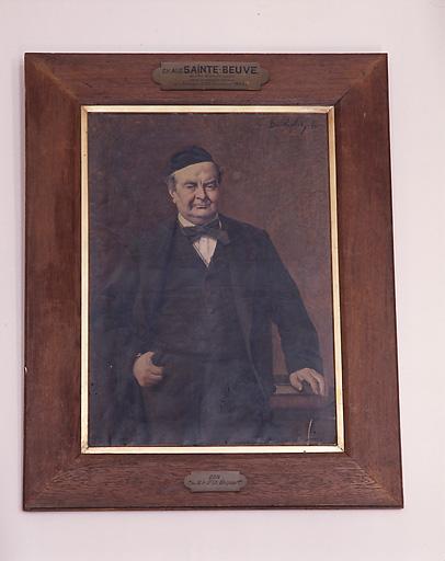 Tableau : portrait de Charles Augustin Sainte-Beuve