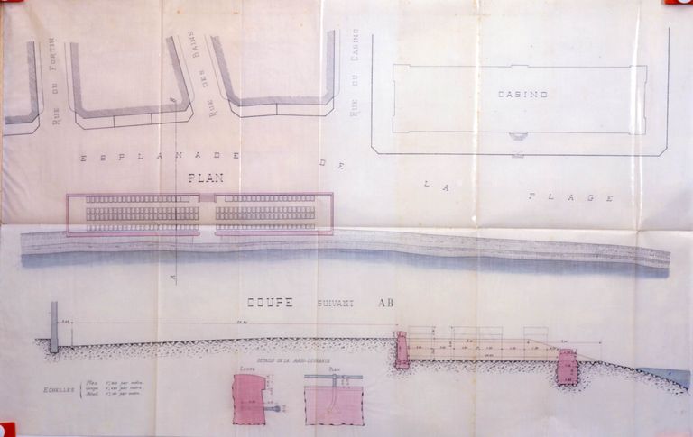 Ancien établissement communal de bains froids de Mers-les-Bains (détruit)