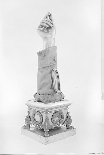 Bras-reliquaire de saint Benoît-Joseph Labre