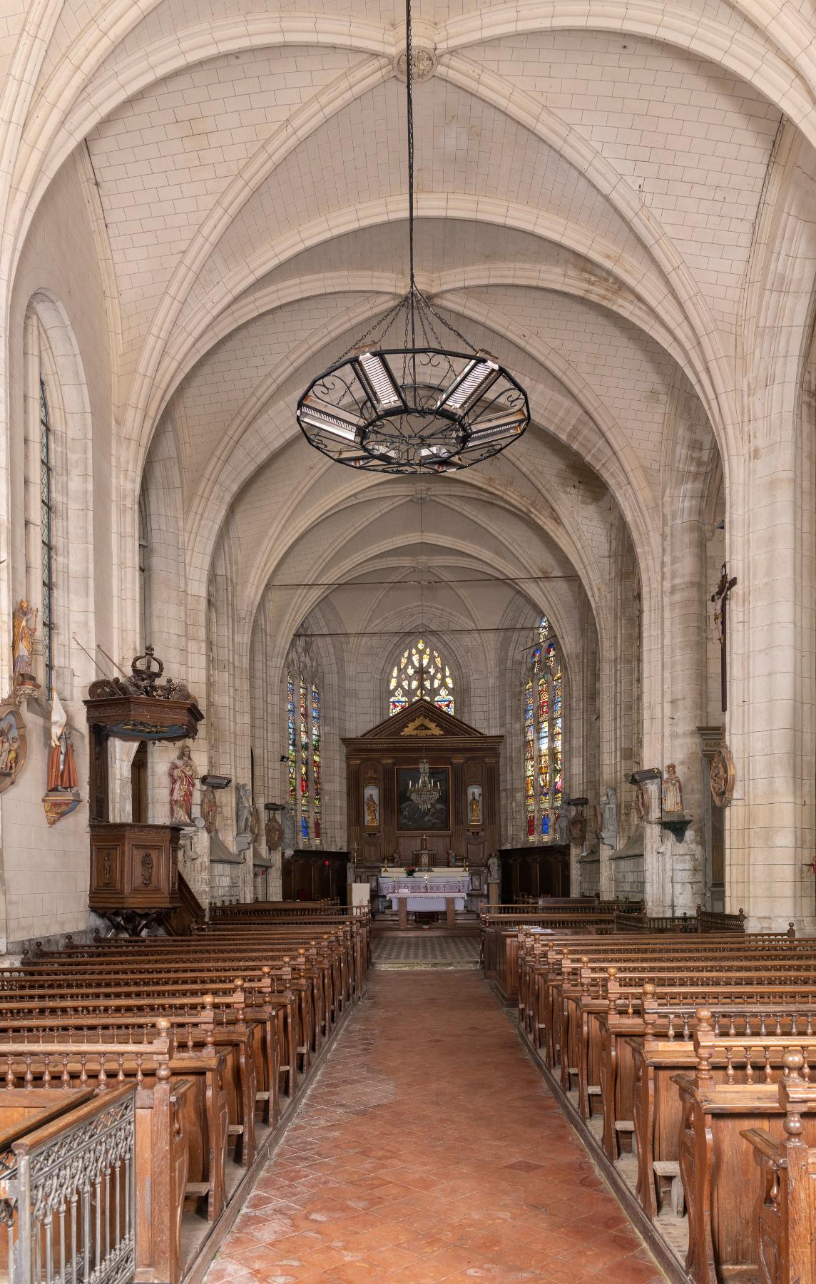 Le mobilier de l'église paroissiale Saint-Léger