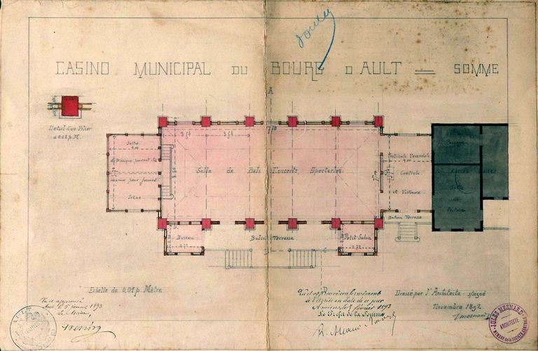 Les anciens casinos du Bourg d'Ault