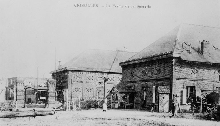 Sucrerie de betteraves Labarre, puis Veuve d'Hersu, puis Poulin, puis Sucrerie Distillerie Poulin