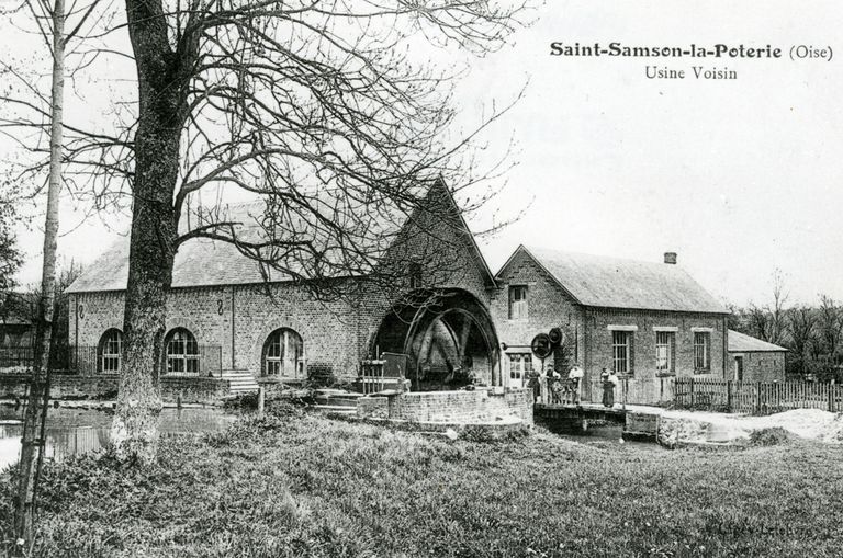 Ancien moulin à farine Despeaux, puis Mabillote, dit Moulin d'En-Bas, devenu usine de polissage de verres optiques Watin, puis Kail, puis Voisin