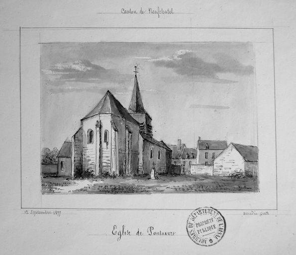 Église paroissiale Saint-Médard de Pontavert