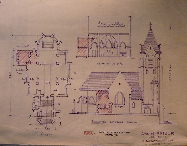 Église paroissiale Sainte-Benoîte de Craonnelle