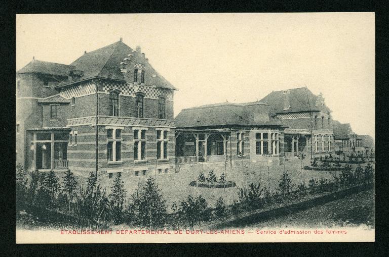 Ancien asile départemental d'aliénés de la Somme, actuellement Centre hospitalier Philippe-Pinel