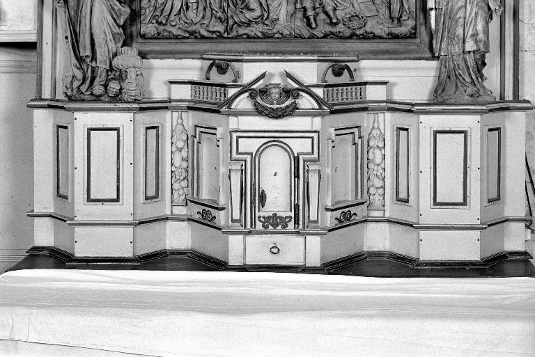 Tabernacle à ailes et dais d'exposition, thabor