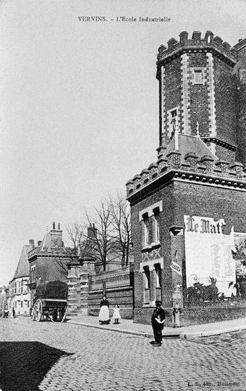 Ancien château seigneurial de Vervins, dit Vieux-château (actuellement collège)