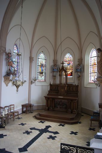 Le mobilier de l'église de Bussus-Bussuel