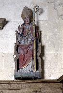 Statue de procession : saint Leu