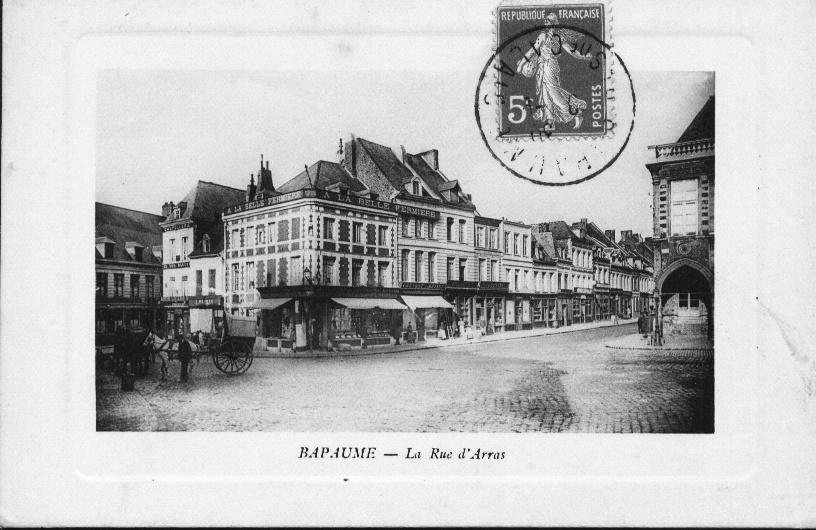 La ville de Bapaume