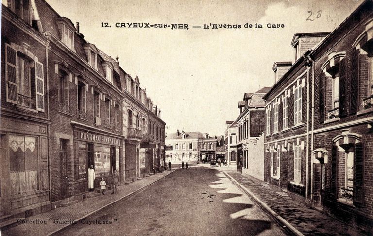 Le quartier de la Gare à Cayeux-sur-Mer