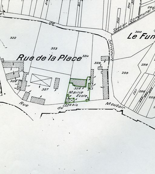 Mairie et école primaire de Béhéricourt