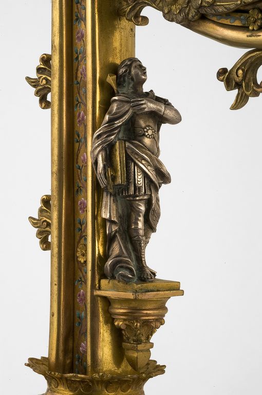 Crosse pastorale de Monseigneur Deramecourt, évêque de Soissons, Laon et Saint-Quentin