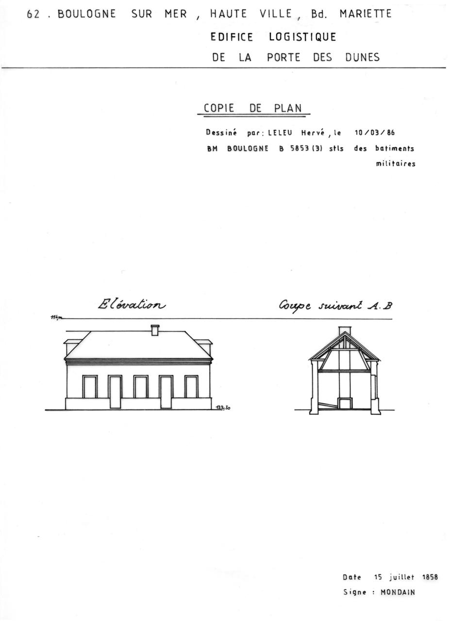 Edifice logistique des Dunes