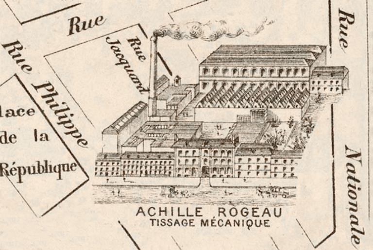 Tissage Achille Rogeau, puis Charles et Achille Rogeau, puis usine de bonneterie Société générale de bonneterie