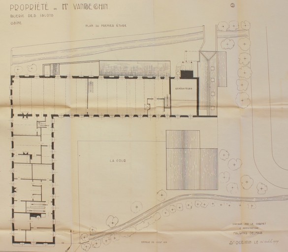 Ancienne buerie des Islots, teinturerie, retorderie, usine d'impression sur étoffes, puis usine de blanchiment et teinturerie Vanbéghin (détruit)