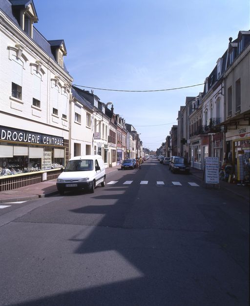 Le quartier de la Gare à Cayeux-sur-Mer