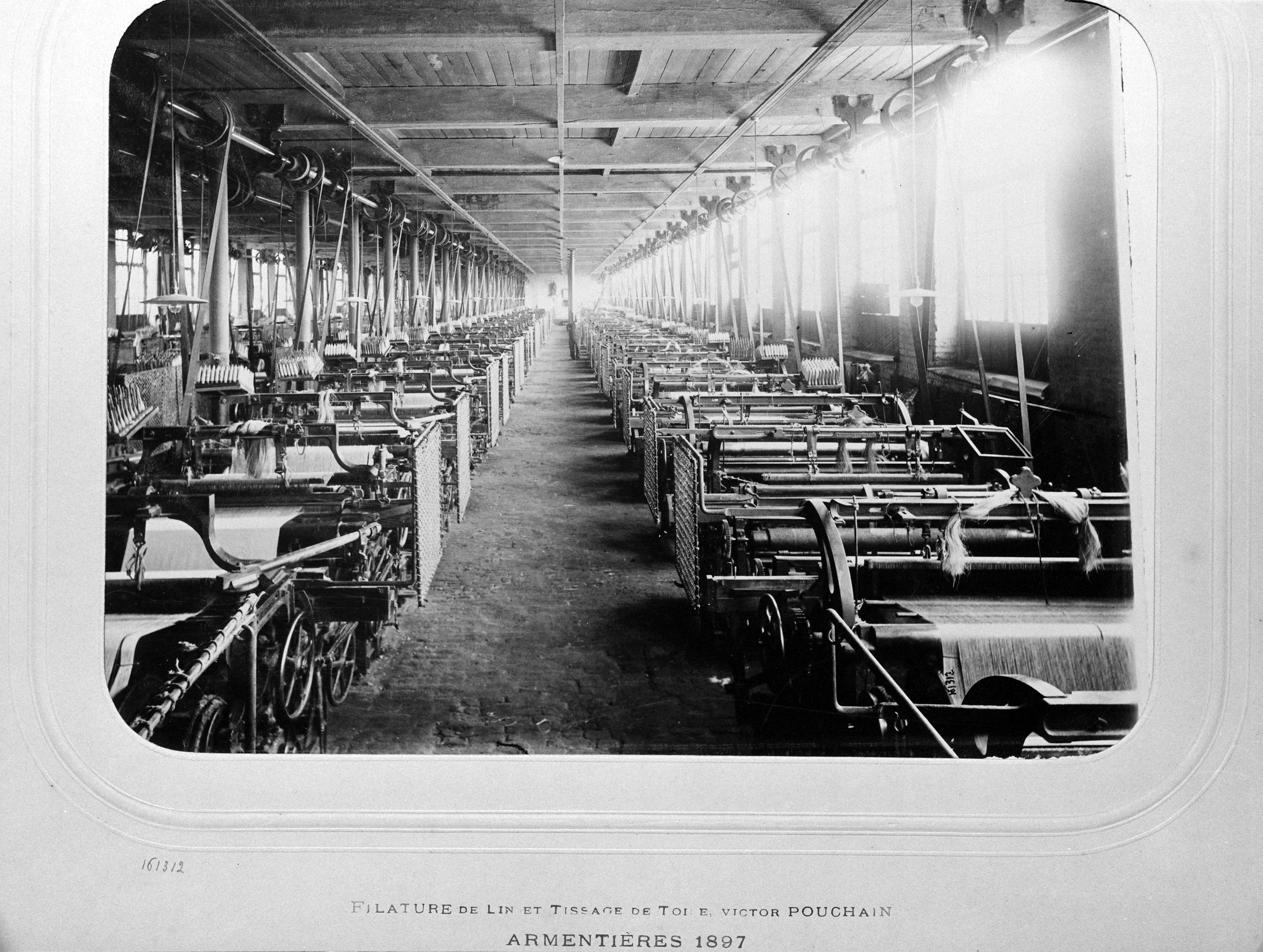 Filature et tissage Victor Pouchain, puis Victor Pouchain & Decroix Frères, puis Donat-Agache puis usine de confection Beaudeux-Lebbe