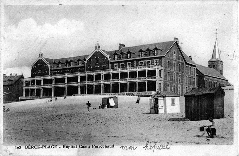 Ancien Grand-Hôtel, devenu hôpital marin dit hôpital Cazin-Perrochaud (vestiges)