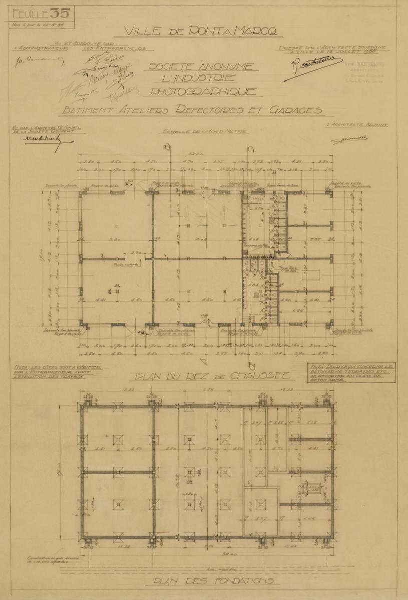 Usine de produits photographiques et cinématographiques S.A. L'industrie photographique, puis Agfa-Gevaert