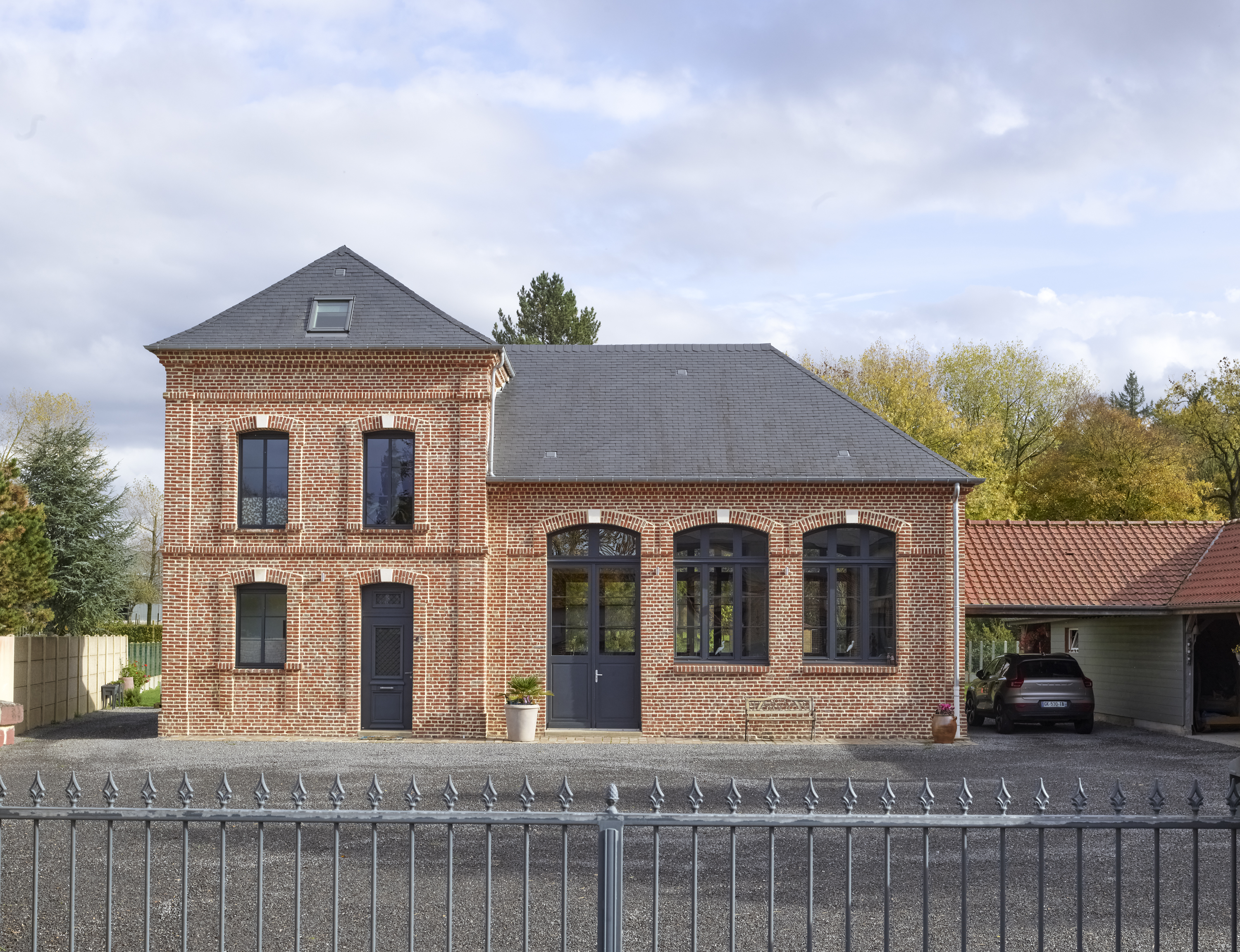 Ancienne école mixte de Flibeaucourt, actuellement maison