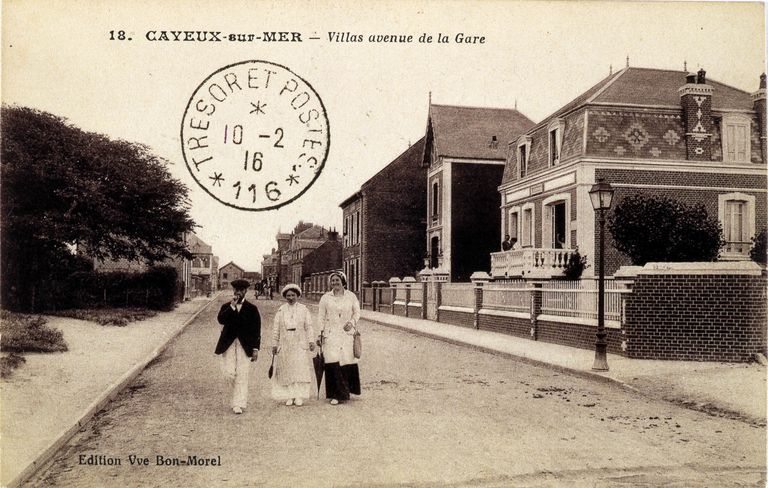 Le quartier de la Gare à Cayeux-sur-Mer