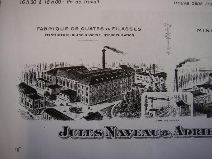 Ancienne sucrerie Finet et Cie, puis usine d'ouate