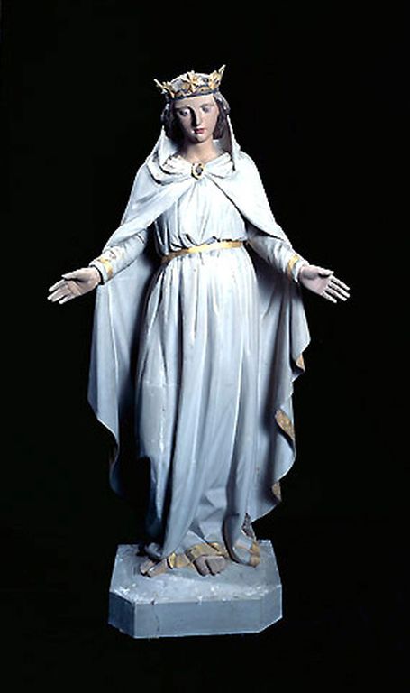 Statue (petite nature) : Immaculée Conception