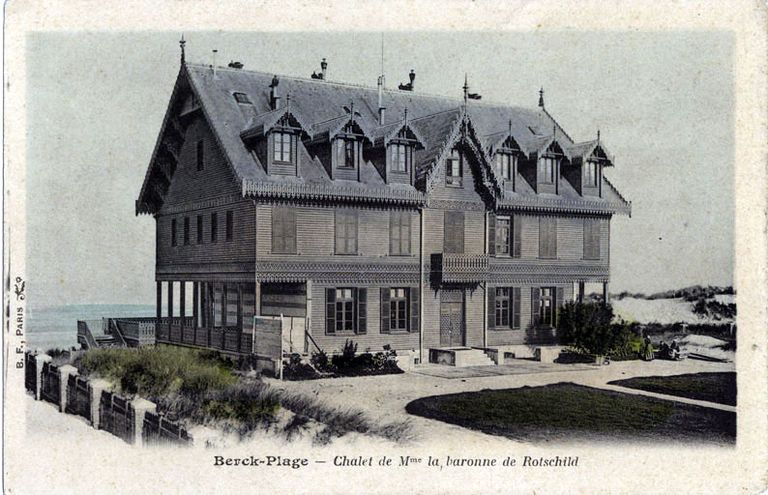 Ancienne maison de villégiature de la baronne de Rothschild, dite chalet Les Oyats (détruit)