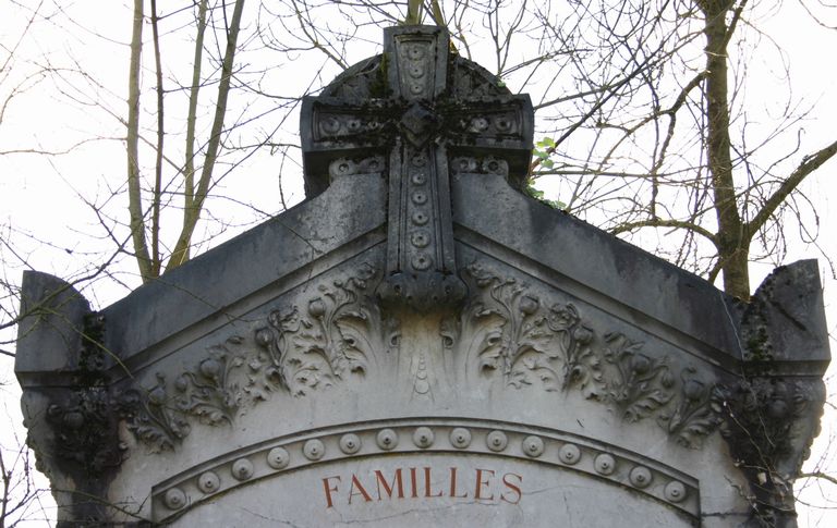 Tombeau (stèle funéraire) des familles Lebel-Duflos, Lebel-Vilmain et Calot-Lebel