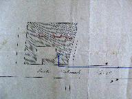 Plan masse du tissage de jute Saint Frères, 1876 (AD Somme ; 99 S 318/5).