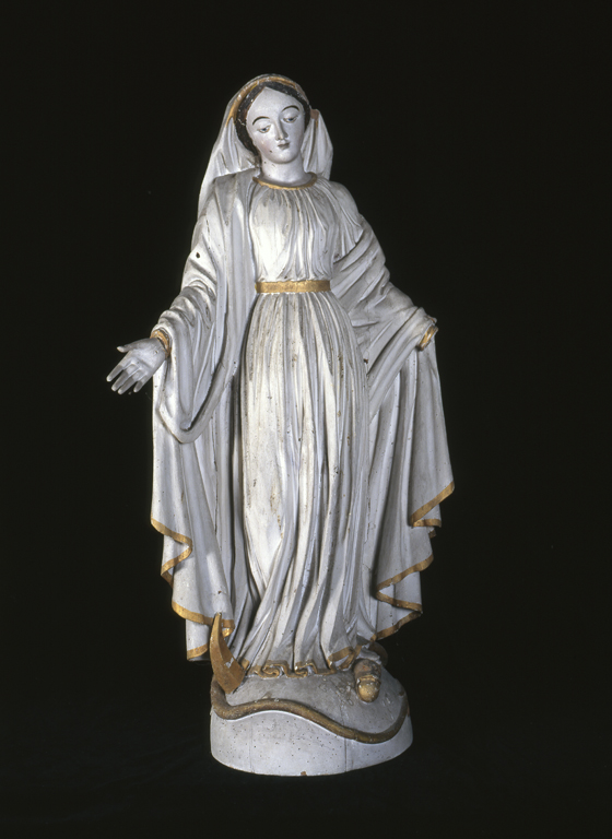 Statue (petite nature) : Vierge de l'Immaculée Conception (n° 2)