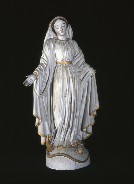 Statue (petite nature) : Vierge de l'Immaculée Conception (n° 2)