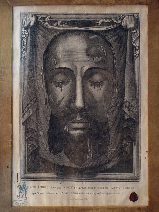 Panneau de dévotion de la Sainte-Face