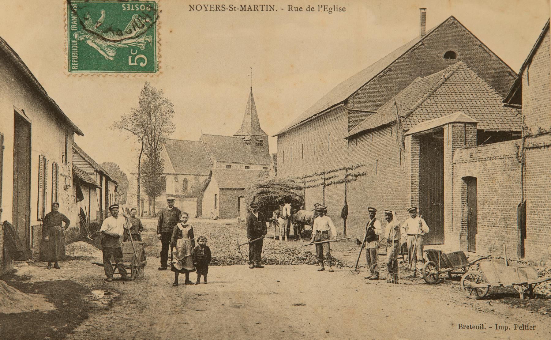 Le village de Noyers-Saint-Martin
