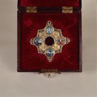 Reliquaire : saint Sang, style néo-gothique