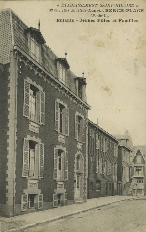 Ancien hôpital marin, dit villa ou chalet Saint-Hilaire (détruit)