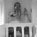 Le mobilier de l'oratoire Notre-Dame de Lourdes