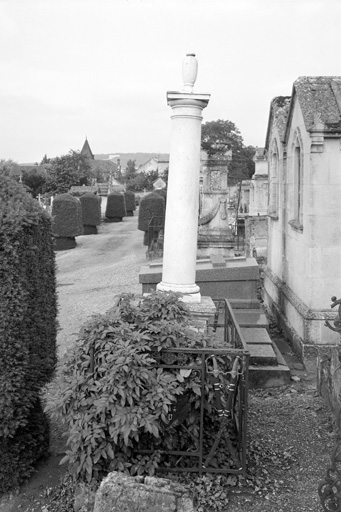 Tombeau (colonne funéraire) de Nicolas Plu
