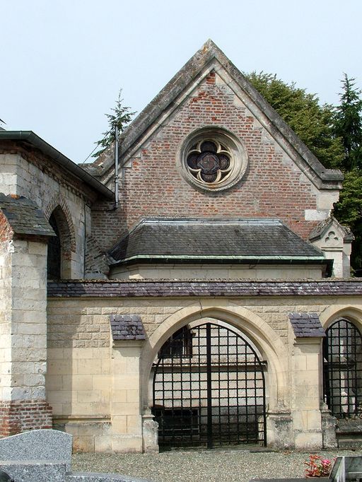 Chapelle funéraire de la famille de Berny à Ribeaucourt