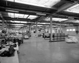 Atelier de fabrication, en 1988 : vue intérieure.