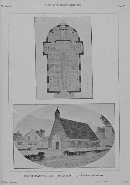 L'église paroissiale et l'ancien cimetière Saint-Fursy d'Authuille